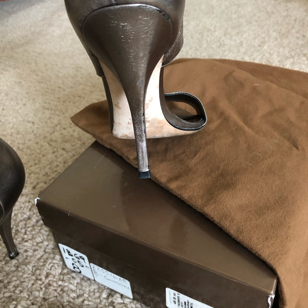 Gucci Gunmetal With Side Zipper
